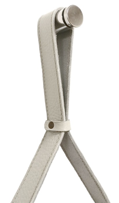 Зеркало D610 c подсветкой и диммером, бесконтактный сенсор, белая кожа, Azario Капитан - LED-00002475