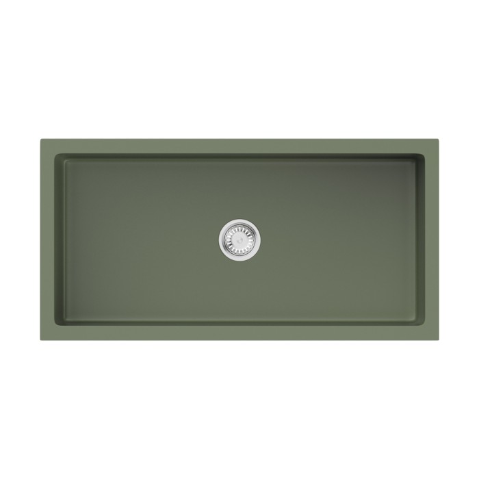 Кухонная мойка Omoikiri Mikura 91-OL Natceramic, цвет olive арт. 4997088