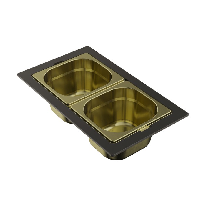 Контейнер Omoikiri DC-04-2-LG, 4999086 цвет: золото