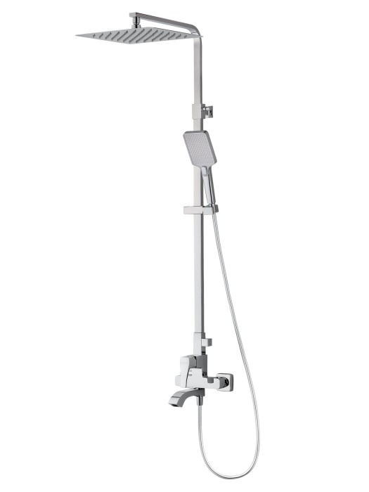 Душевая система, Wonzon &amp; Woghand Flex, WW-88047072-CR цвет: хром