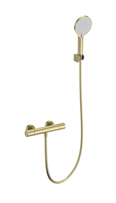 Смеситель для душа с термостатом, Wonzon &amp; Woghand Inn, WW-B3013-A-BG цвет: золото