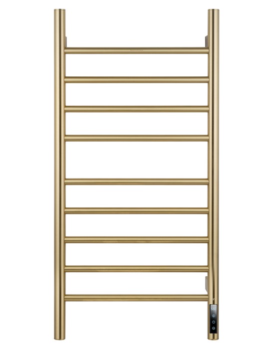 Полотенцесушитель электрический, Wonzon & Woghand Bonn, WW-AL409-BG цвет: золото