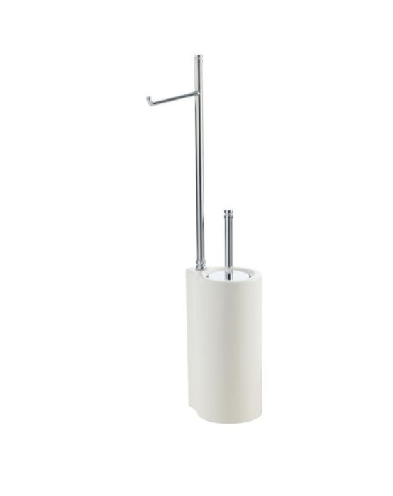 Стойка h62 см: бумагодержатель/белый керамический ёрш STIL HAUS Hashi, 972(18) цвет: матовое золото