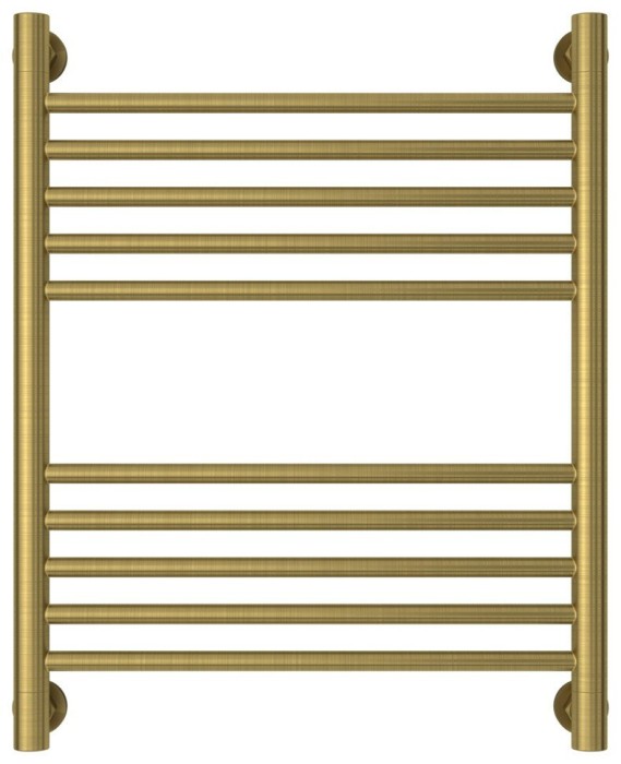 Сунержа Водяной полотенцесушитель 600x500, Богема+ прямая, 051-0220-6050 цвет: состаренная латунь