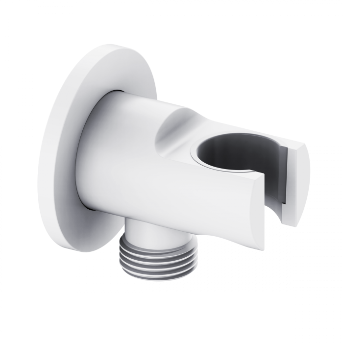 Шланговое подключение с держателем, Wonzon &amp; Woghand, WW-HZ2319-MW цвет: белый