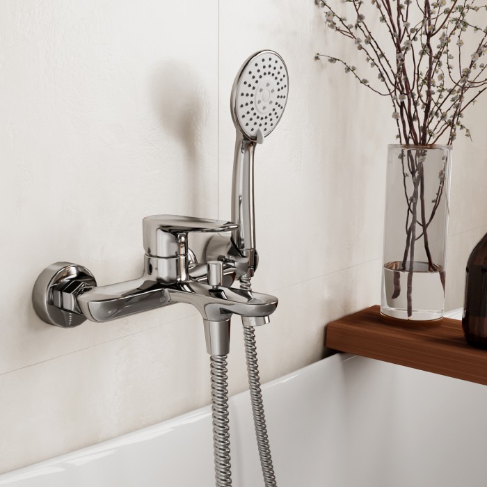 Смеситель для ванны с коротким изливом Vils 5600 WasserKRAFT арт. 5601