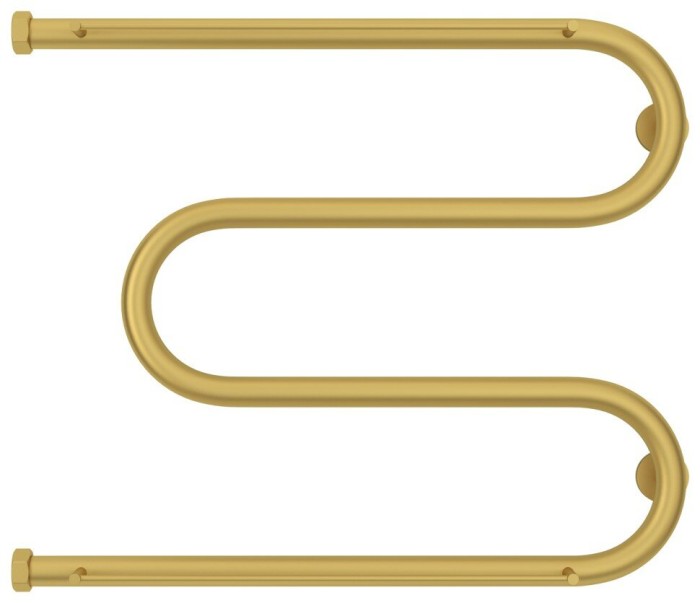 Сунержа Водяной полотенцесушитель 500x650, М-образный, 032-0008-5065 цвет: матовое золото