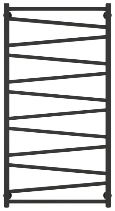 Сунержа Водяной полотенцесушитель 1200x600, Сирокко, 15-0253-1260 цвет: тёмный титан муар
