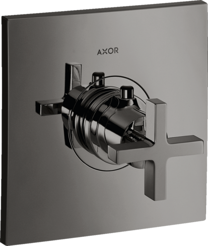 Термостат HighFlow Citterio Axor, полированный черный хром арт. 39716330