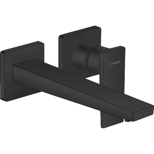 Смеситель для раковины скрытого монтажа, настенный, Hansgrohe, черный арт. 32526670