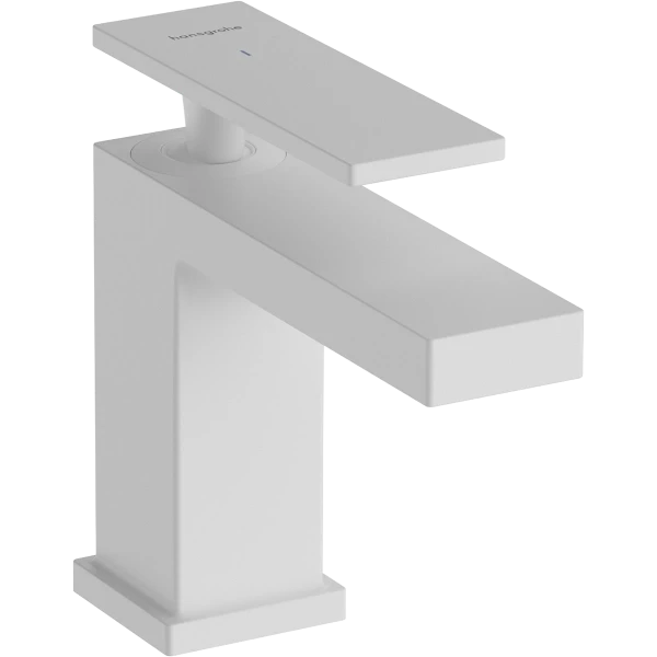Смеситель для раковины EcoSmart+, для холодной воды, Hansgrohe Tecturis E, белый арт. 73013700