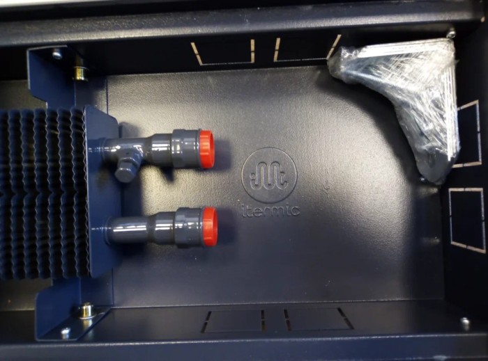 Конвектор внутрипольный Itermic ITTZ 110x200