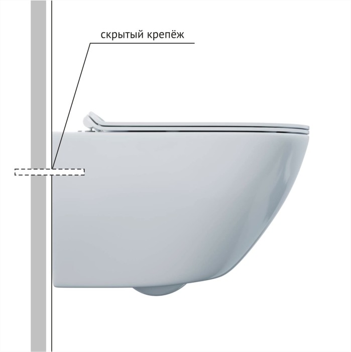 Комплект инсталляции -  кнопка черная SoftTouch, унитаз PUMA XL Rimless, сидение дюропласт Toma Slim SO, микролифт, быстросъём, Berges ATOM Line арт. 043354