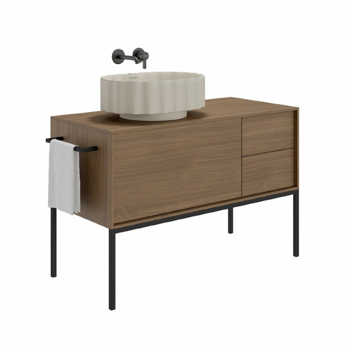 Раковина накладная 50x36,6см, Conchiglia Kerama Marazzi, бежевый - CC.wb.50\SAN