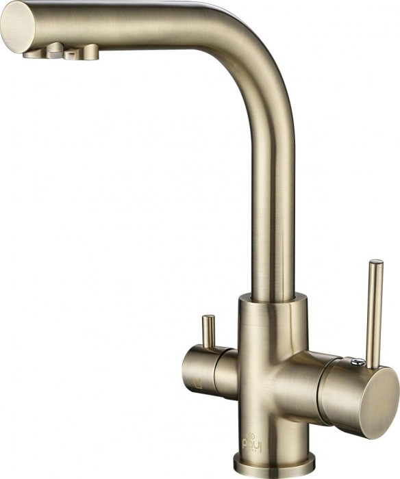 Смеситель для кухни  Paulmark ESSEN, бронза - Es213011-BR