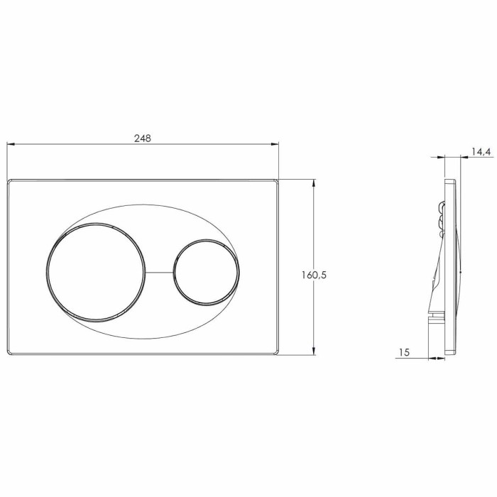 Готовый комплект инсталляция с панелью смыва + унитаз Geno с сиденьем микролифт+клавиша Azario - AZ-8010-1000+AZ-8200-0012+AZ-2196D