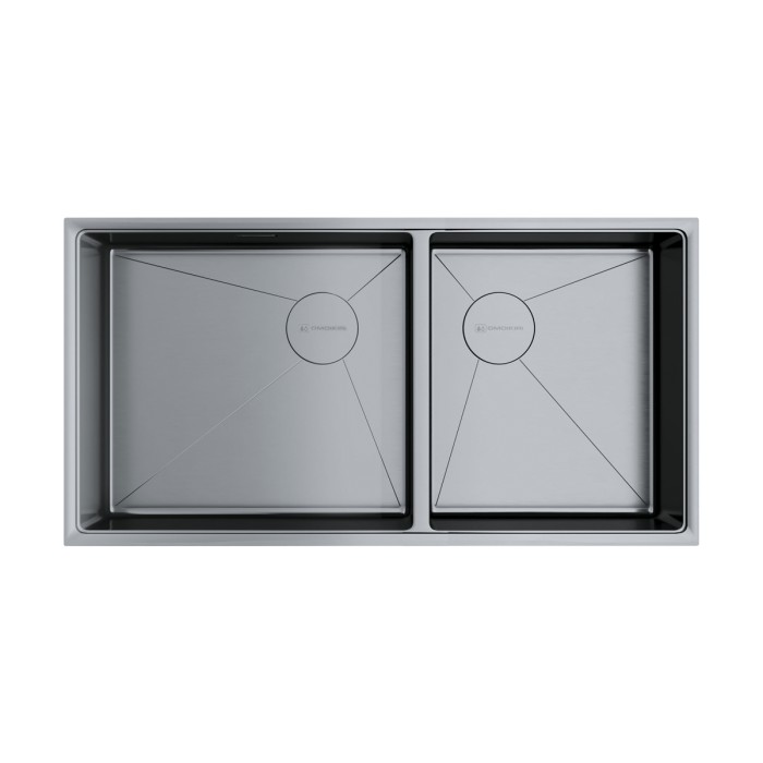Кухонная мойка Omoikiri Taki 85-2-LB-U, цвет IF Side-IN нерж. сталь, цвет нержавеющая сталь арт. 4997037