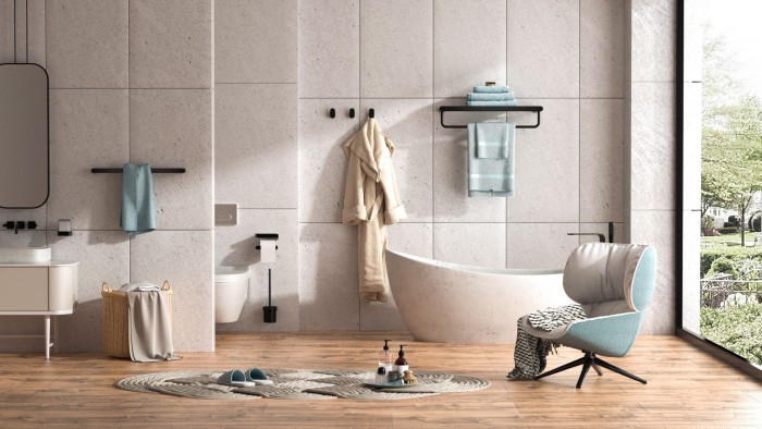 Полотенцедержатель с полкой, Wonzon & Woghand Carbon, WW-7781 цвет: черный