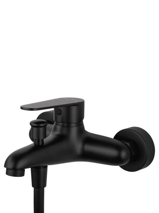 Смеситель для ванны с душевым гарнитуром, Wonzon & Woghand Alfa, WW-AE3205-MB цвет: черный