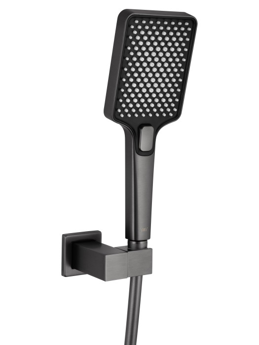 Смеситель для душа, Wonzon & Woghand Cube 2.0, WW-88048068-BGM цвет: графит