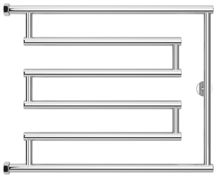 Сунержа Водяной полотенцесушитель 500x650, High-Tech+, 00-4052-5065 цвет: без покрытия