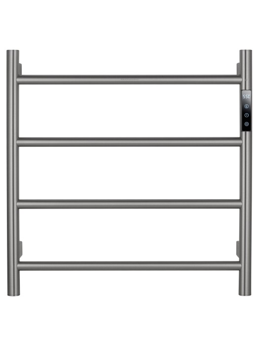 Полотенцесушитель электрический, Wonzon & Woghand Bonn, WW-AL404-BR цвет: никель