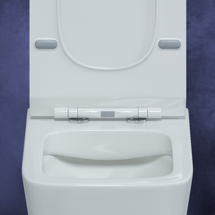 Унитаз BERGES FLOE, сиденье дюропласт Floe Slim SO, арт. 082121