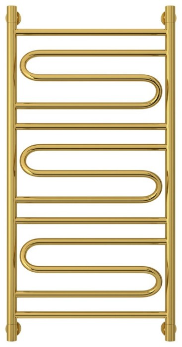 Сунержа Водяной полотенцесушитель 1000x500, Элегия+, 03-0205-1050 цвет: золото