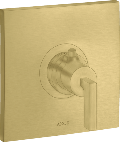 Термостат для душа HighFlow Citterio Axor, шлифованная медь арт. 39711950