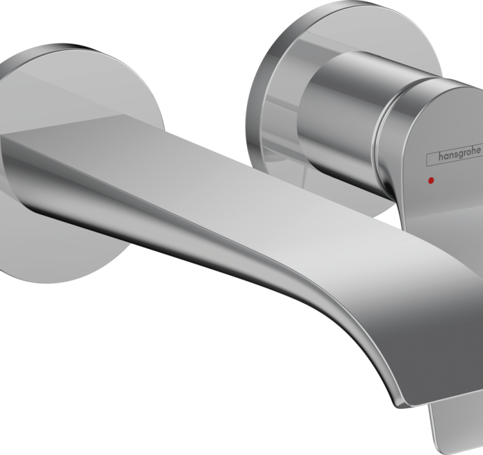 Смеситель для раковины скрытого монтажа, настенный, Hansgrohe Vivenis, хром арт. 75050000