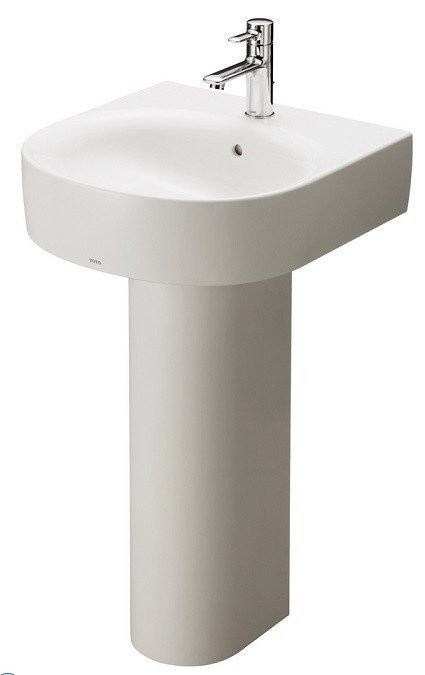 Раковина 51х52, накладная, NC/R TOTO, LW766Y цвет: белый