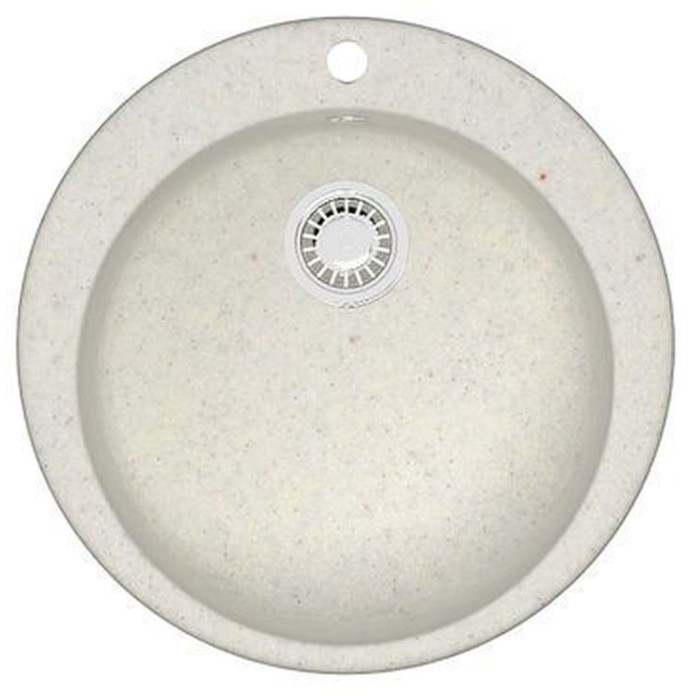 Кухонная мойка Vital 507x507x200 искусственный мрамор, хлопок, Azario Vital - CS00079704