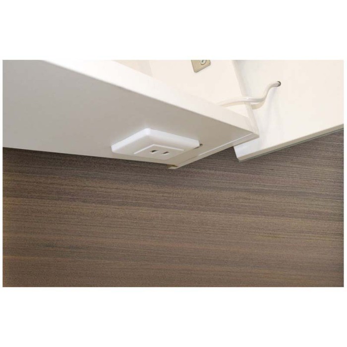 Зеркало-шкаф 1Л 700х800 c подсветкой и диммером, Azario Minio - CS00075842