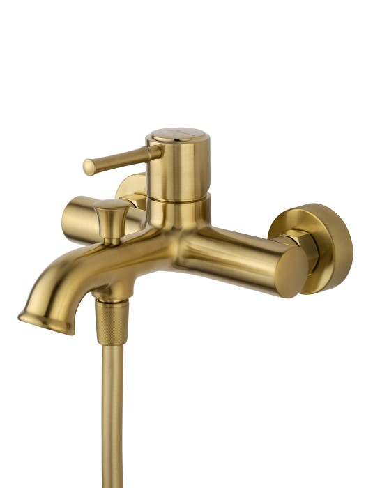 Смеситель для ванны с душем, Wonzon & Woghand Tor, WW-88037073-BG цвет: золото