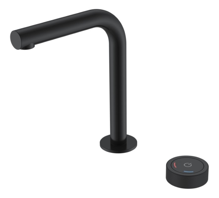 Смеситель автоматический для раковины на 2 отв. Black, Boheme Tech - 158-B