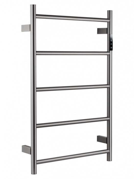 Полотенцесушитель электрический, Wonzon &amp; Woghand Bonn, WW-AL405-BR цвет: никель