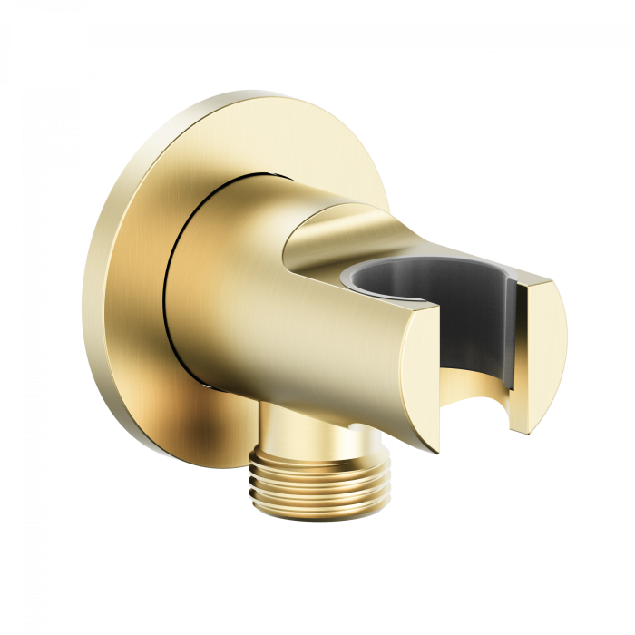 Шланговое подключение с держателем, Wonzon &amp; Woghand, WW-HZ2319-BG цвет: золото