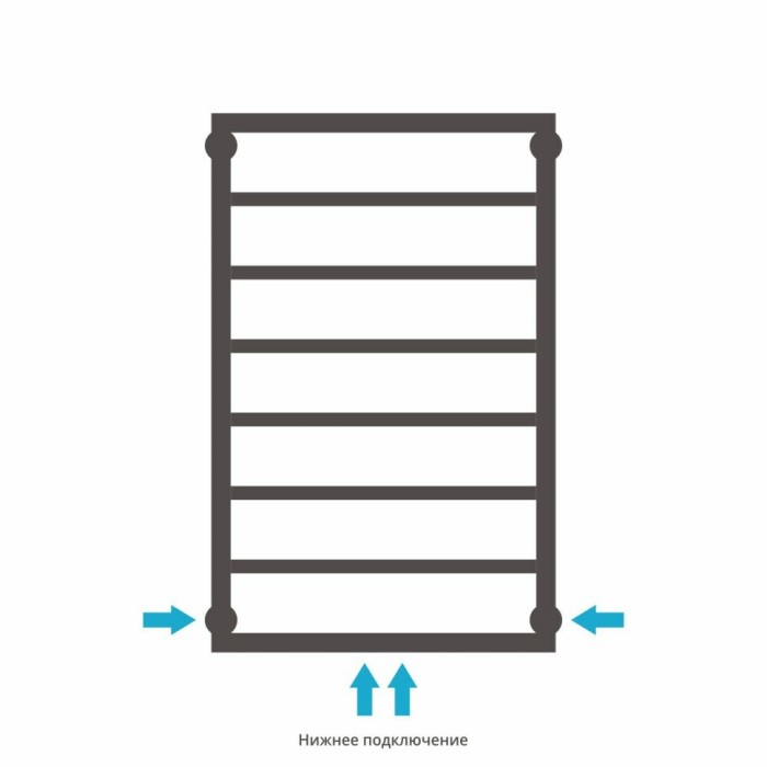 Сунержа Водяной полотенцесушитель 800x500, Канцлер, 032-0254-8050 цвет: матовое золото