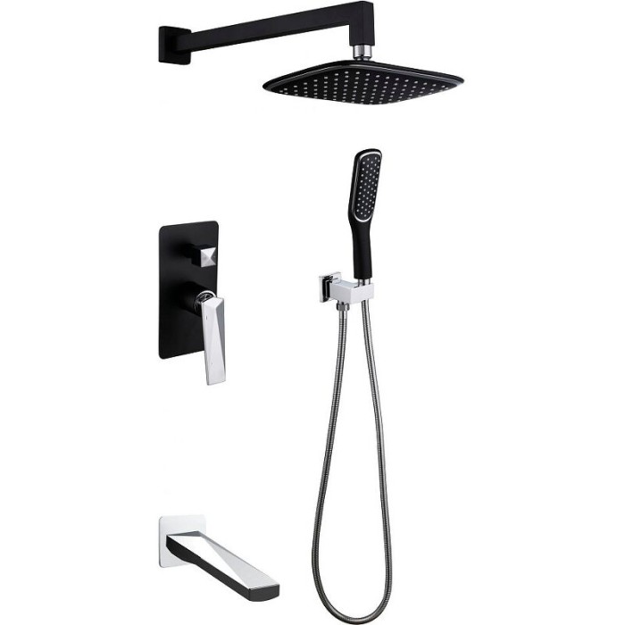 Душевая система, Black Chrome, Venturo Boheme 374-B-2