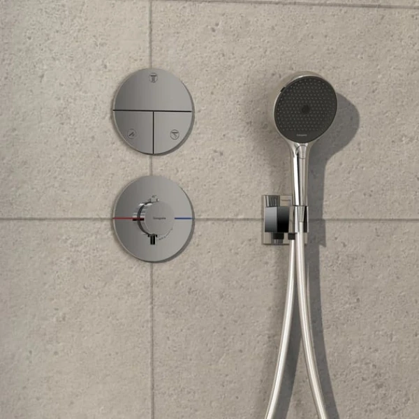 Термостат S для скрытого монтажа, Hansgrohe ShowerSelect Comfort, хром арт. 15559000