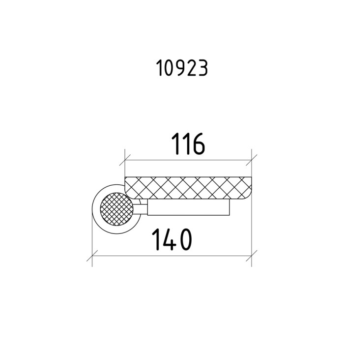 Мыльница, Royal cristal, Boheme 10923-BR