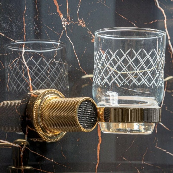 Стакан Настенный, Royale cristal, Boheme 10924-G-B