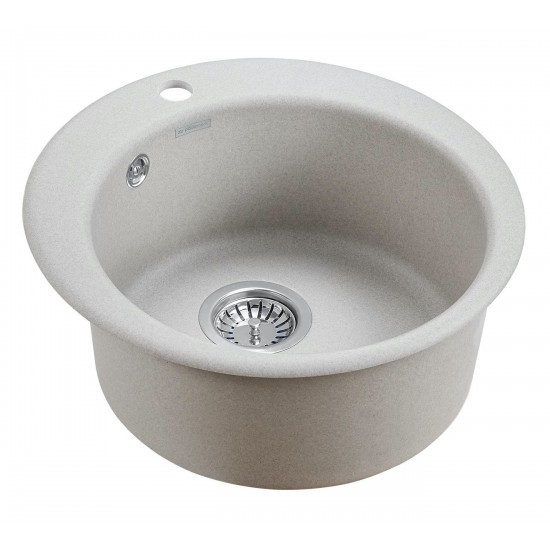 Мойка для кухни гранит D475 Paulmark GELEGEN 50, серый - PM404800-GR