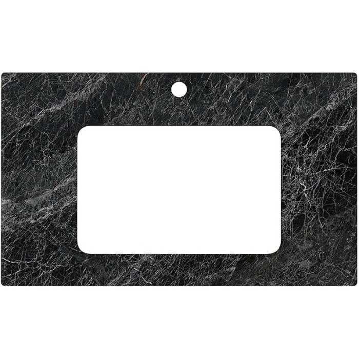 Столешница под раковину, Plaza Classic Neo Kerama Marazzi, черный - PL3.VT93/80