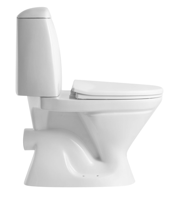 Унитаз-компакт AZ-2037-P 690х345х810 напольный, с быстросъемным сиденьем микролифт, белый, Azario Renda арт. AZ-2037