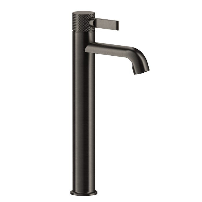 Смеситель однорычажный высокий с донным клапаном, Gessi Inciso, black xl арт. 58003#299