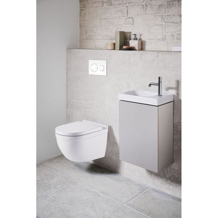 Готовый комплект инсталляция с панелью смыва + унитаз Fora с сиденьем микролифт+клавиша Azario - AZ-8010-1000+AZ-8200-0012+AZ-0017 E-R