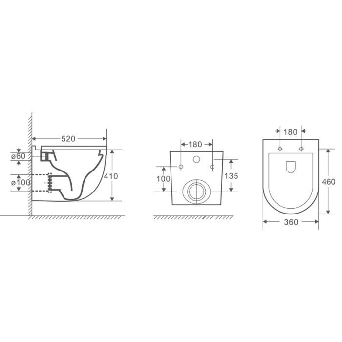 Готовый комплект инсталляция с панелью смыва + унитаз Fora с сиденьем микролифт+клавиша Azario - AZ-8010-1000+AZ-8200-0012+AZ-0017 E-R