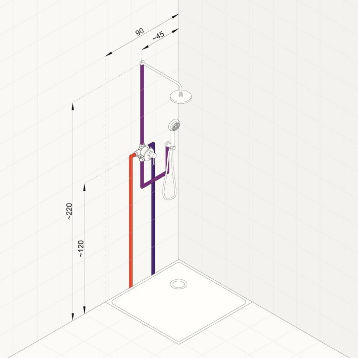 Набор продуктов 7in1 для душа, bozz Kludi, хром - 386300576