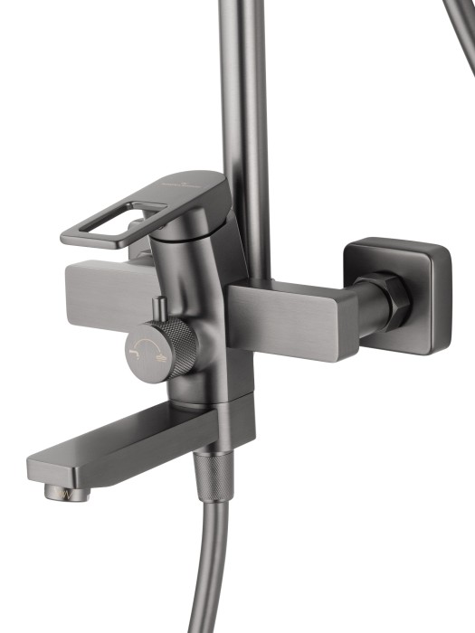 Душевая система, Wonzon & Woghand Frame, WW-88739010-BGM цвет: графит